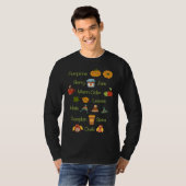 T-shirt Favorite Fall Things Autumn Season (Devant entier)