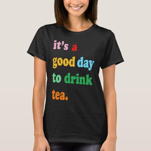 T-shirt Favorite Tea Drinker Cute Tea Drink  Saying for Wo (Devant)
