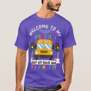 T-shirt Favourite Place Funny School Bus Driver Back To Sc