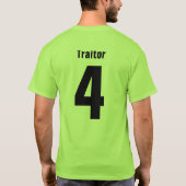 T-shirt Favre = traître (Dos)
