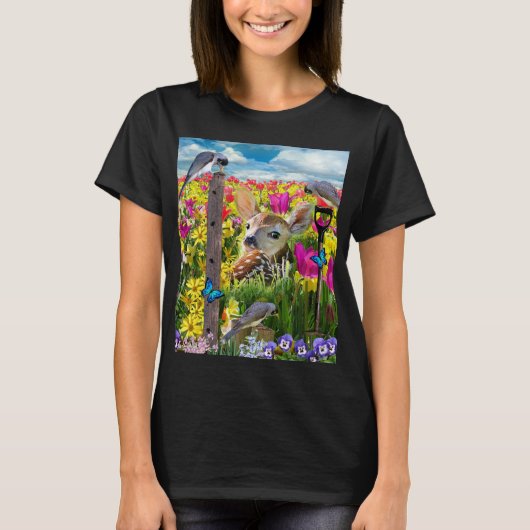 T-shirt Fawn Birds (Devant)