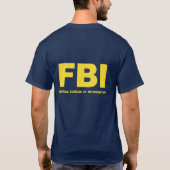 T-SHIRT FBI (Dos)