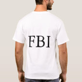 T-SHIRT FBI (Dos)