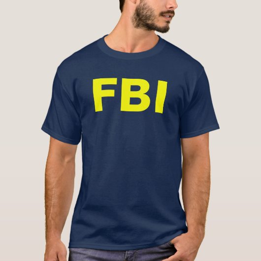 T-SHIRT FBI (Devant)