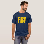 T-SHIRT FBI (Devant entier)