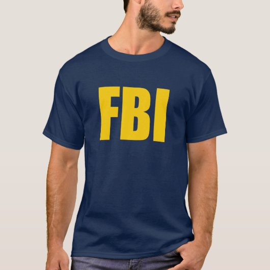 T-SHIRT FBI (Devant)