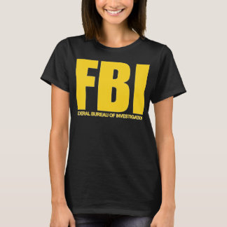 T-shirt FBI, Federal Bureau of Investigation Sueur classiq