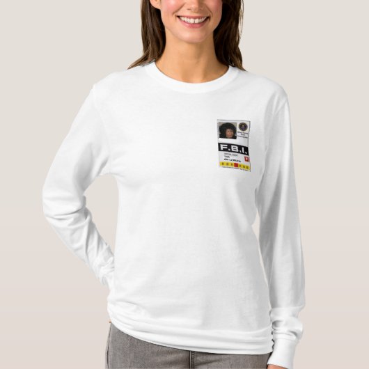 T-SHIRT FBI WOMEN (Devant)