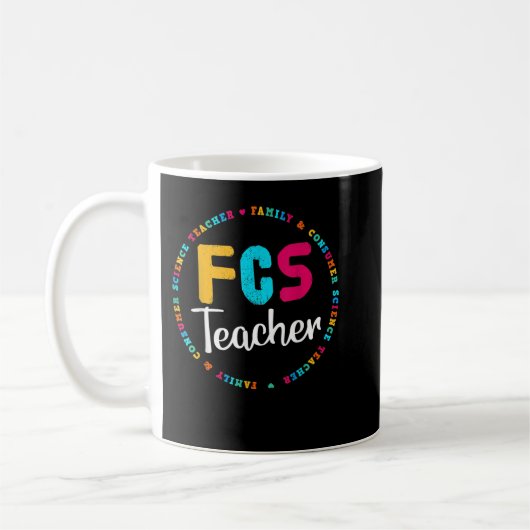 T-shirt FCS-leraar - verkiesbare leraar - FACS-ler Koffiemok (Links)