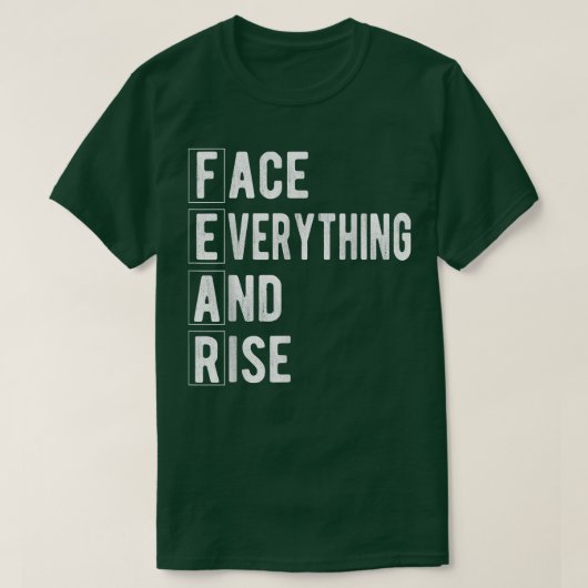 T-SHIRT FEAR (Design devant)