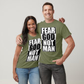 T-shirt Fear God Not Man (Unisexe)