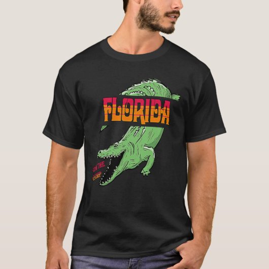 T-shirt Fear The Chomp Gator (Devant)