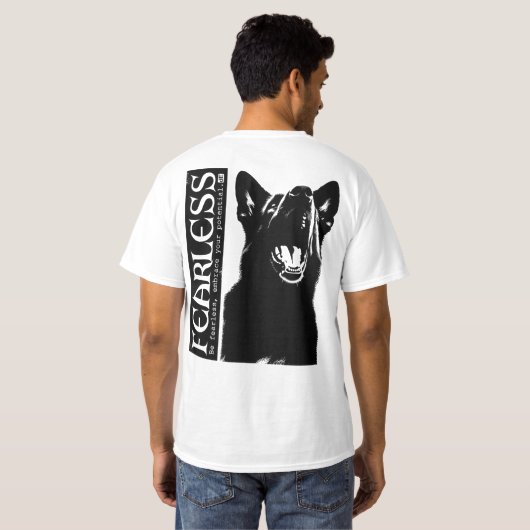 T-SHIRT FEARLESS (Dos entier)