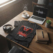 T-shirt Fearless Angelo Dark Winged Guardian Graphic