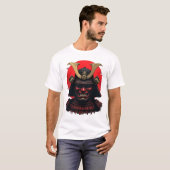T-shirt ⚔️ Fearless Samurai – Warrior of the Rising Sun (Devant entier)