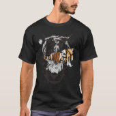 T-shirt Fearless Tiger Eye Claw Tiger Face Tiger Head Vint (Devant)