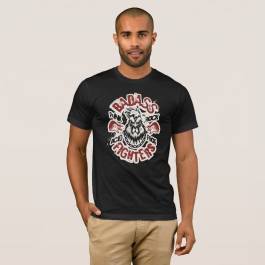 T-shirt Fearless Warriors"design (Devant entier)