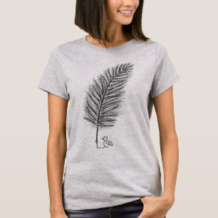 T-shirt Feather Quill la voix des pensées et des émotions