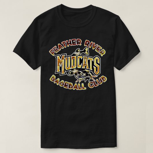 T-shirt Feather River Mudcats Baseball (Design devant)