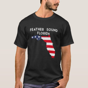 T-shirt Feather Sound Floride États-Unis État Amérique Voy