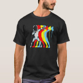 T-shirt Fechtkunste Dabbing Epee Duel Fecht Fan Fechtkunst (Devant)