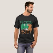 T-shirt Feckin Eejit Irlande Irish Slang drôle Irlande (Devant entier)