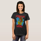 T-shirt fécondité des carpes koï (Devant entier)