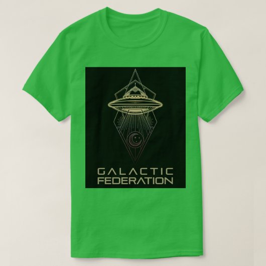 T-shirt Fédération galactique de la lumière (Design devant)