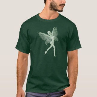 T-shirt Fée 3B de vert de signature d'art d'absinthe