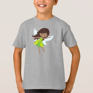 T-shirt Fée Afro-Américaine, Fée De Forêt, Fée Magique