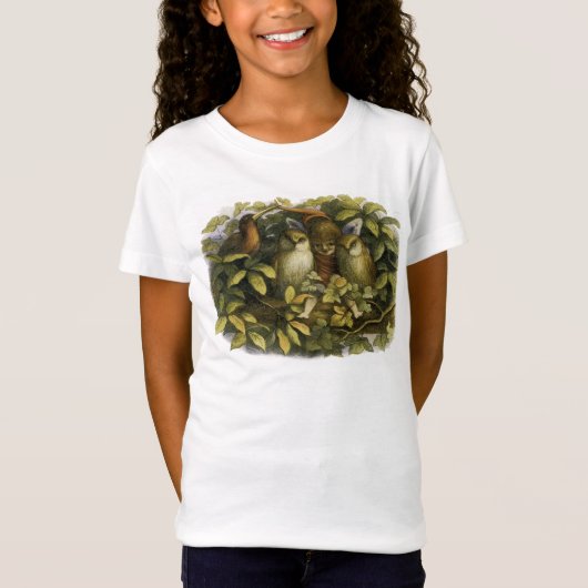 T-Shirt Fée aux chouettes (Devant)