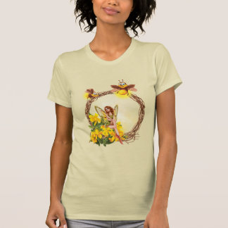 T-shirt Fée avec des abeilles mignonnes.