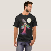 T-Shirt Fée avec Étoiles et Lune (Devant entier)