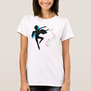 T-shirt Fée avec la baguette magique/T-shirt d'étoiles