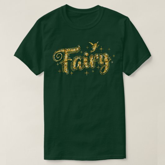 T-shirt Fée avec Poussière Fée (Design devant)