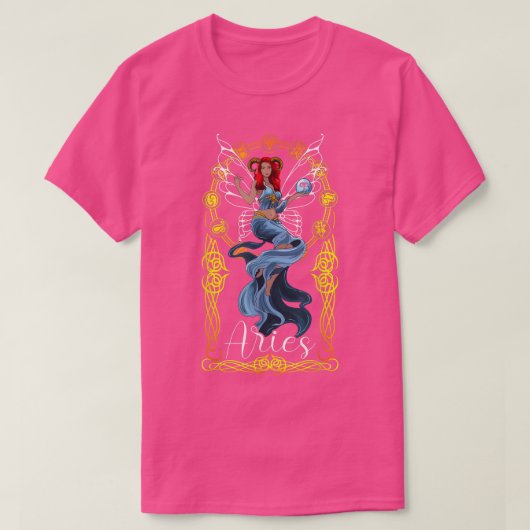 T-shirt Fée Black Aries (Design devant)
