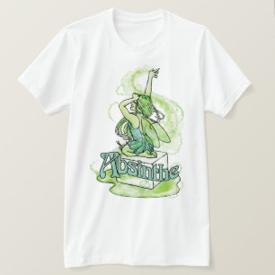 T-shirt Fée de cube en sucre d'absinthe