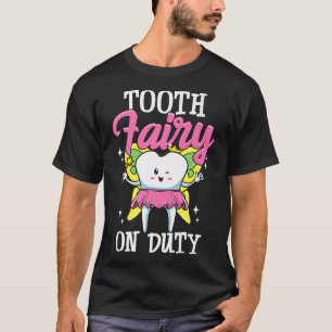 T-shirt Fée de dents en service Dental Assistant Dental Hy