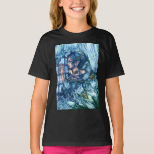 T-shirt Fée de givre vue d'un hiver saphir