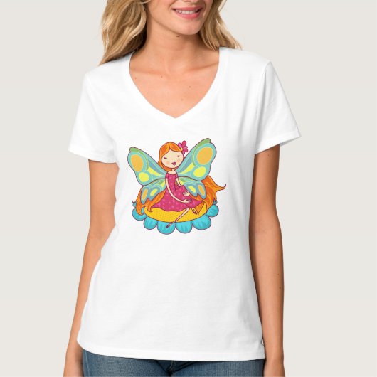 T-shirt Fée de jardin (Devant)