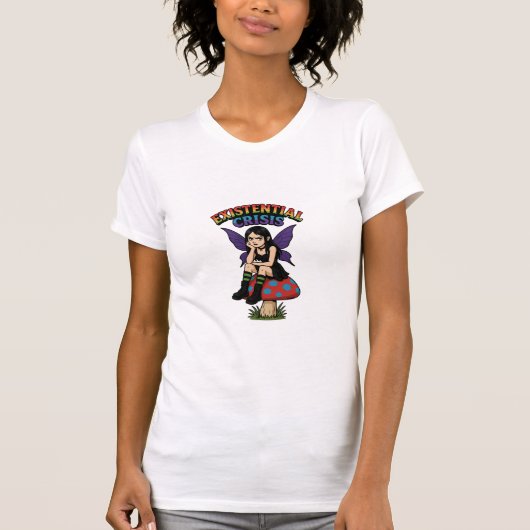 T-shirt Fée de la Crise Existentielle (Devant)
