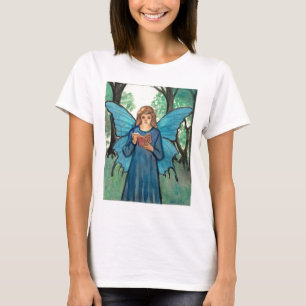 T-shirt Fée de livre dans la forêt