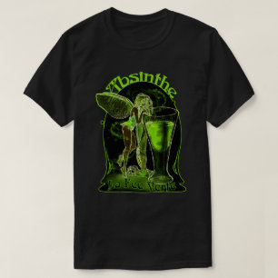 T-shirt Fée de Verte d'honoraires de La d'absinthe avec l