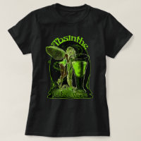 Fée de Verte d'honoraires de La d'absinthe avec le