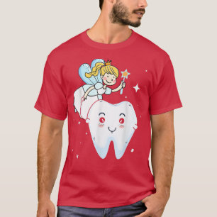 T-shirt Fée Dents Conception Pour Enfants Ou Fairy Tail Et