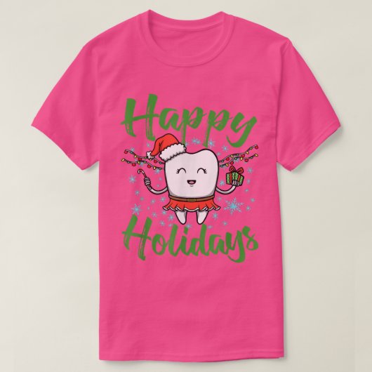 T-shirt Fée des dents Joyeux Conception pour Dentist Dent (Design devant)
