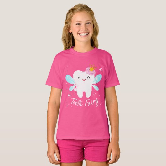 T-shirt fée des petites filles (Devant entier)