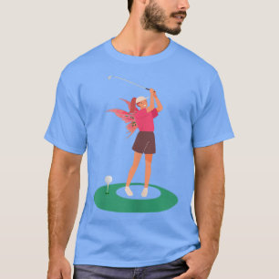 T-shirt Fée Fée Jouer Golf Golfeurs Fées