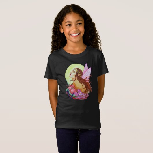 T-Shirt Fée florale (Devant entier)