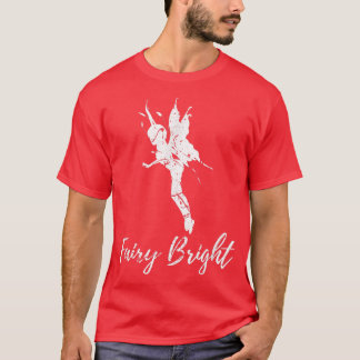 T-shirt Fée Lumineuse Fées Funny Fées Goth Esthétique Grun
